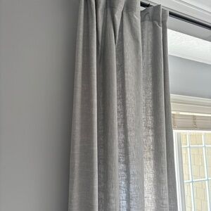 Pottery Barn Belgian Flax Linen Blackout Curtain